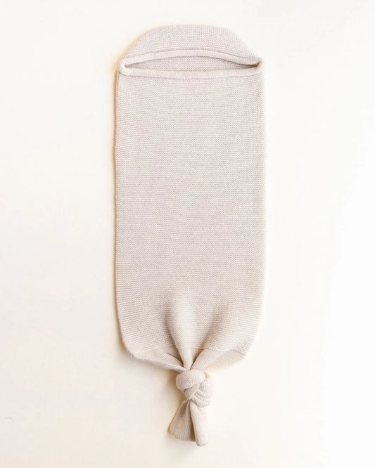 Hvid Merinould cocoon Cream