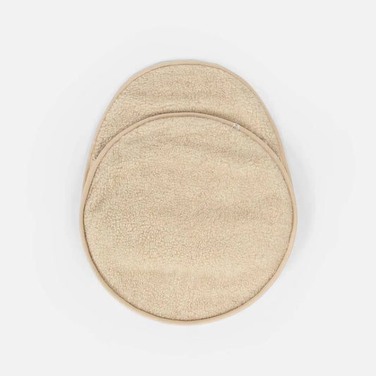 Merinould kørepose til autostol - Beige