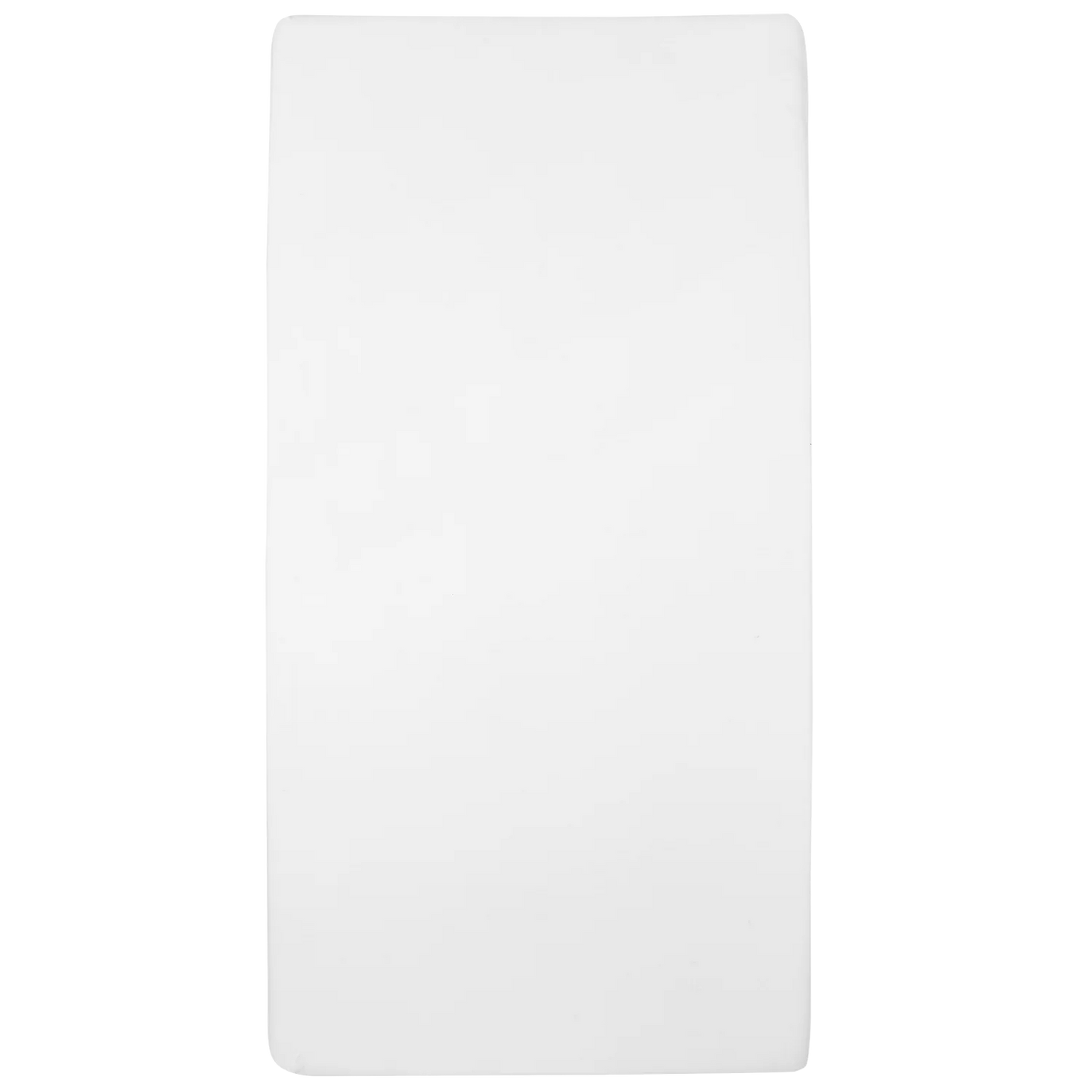 Meyco ensfarvet jersey lagener i hvid – 60x120 cm til tremmeseng