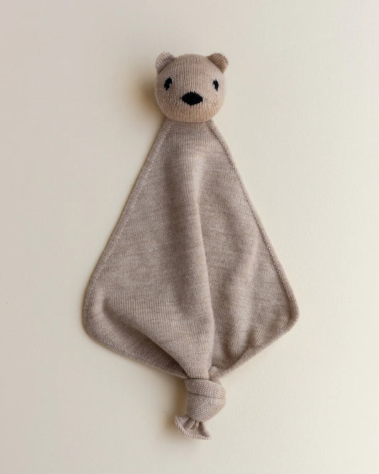 Hvid Teddy Tokki nusseklud Merinould - Sand