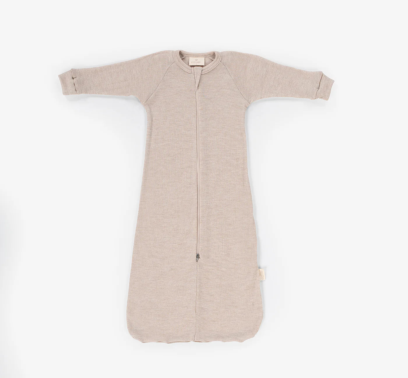 Uldsovepose baby i merinould - Helårssovepose - Beige