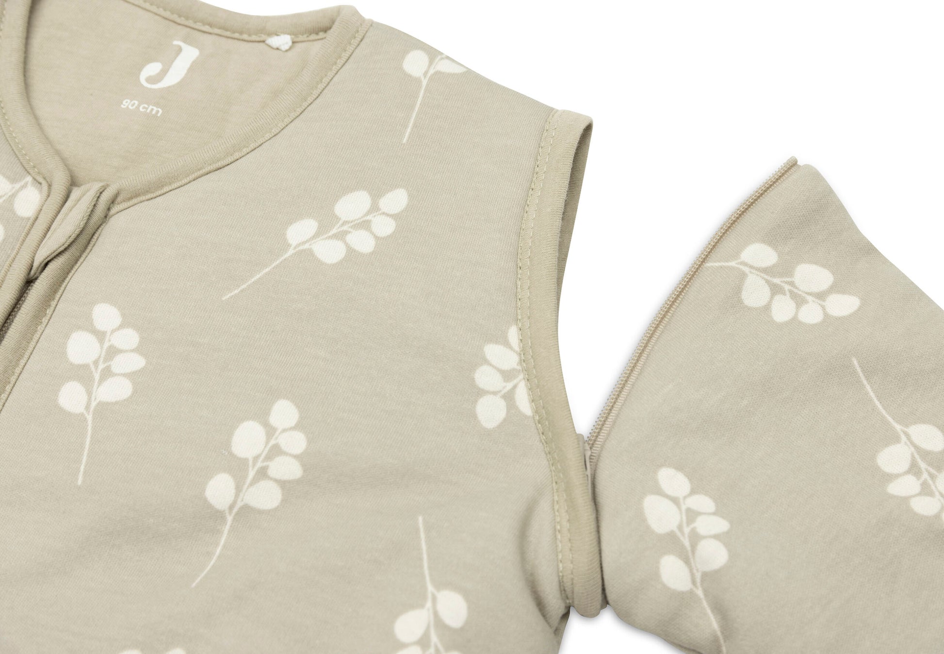 Jollein sovepose med aftagelige ærmer Twig Olive Green