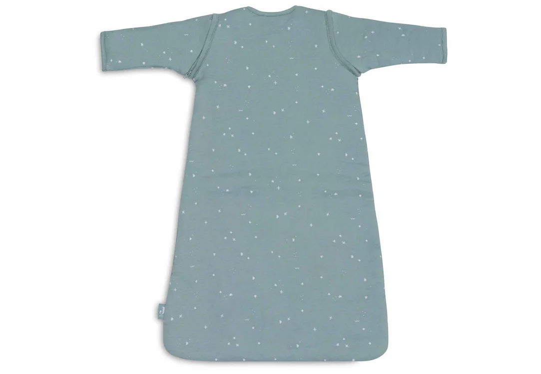 Jollein sovepose med aftagelige ærmer Twinkling - Sea Green