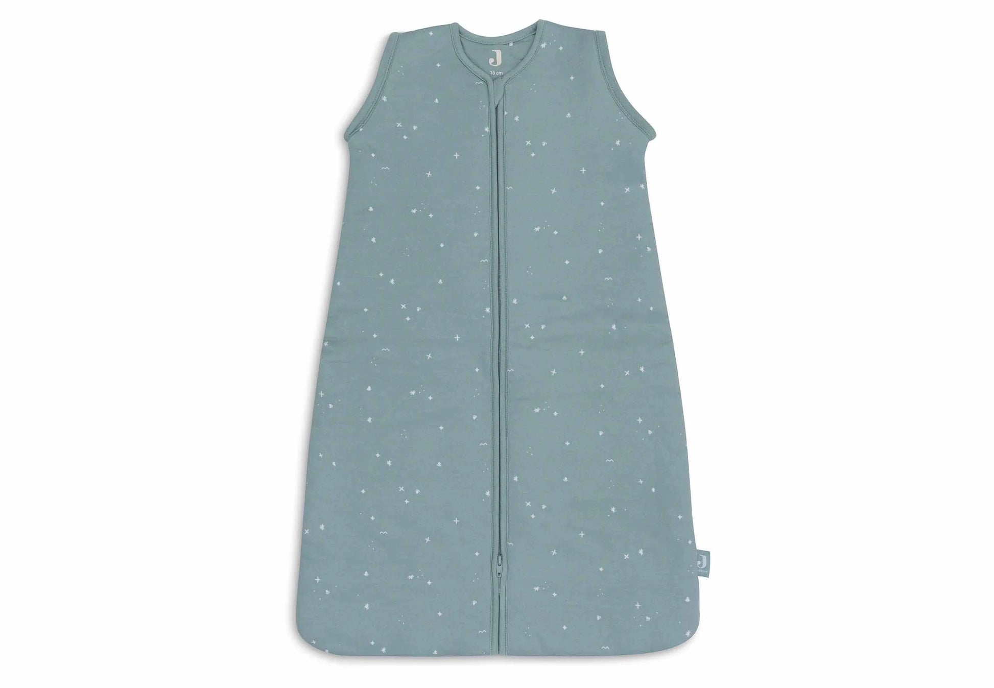 Jollein sovepose med aftagelige ærmer Twinkling - Sea Green