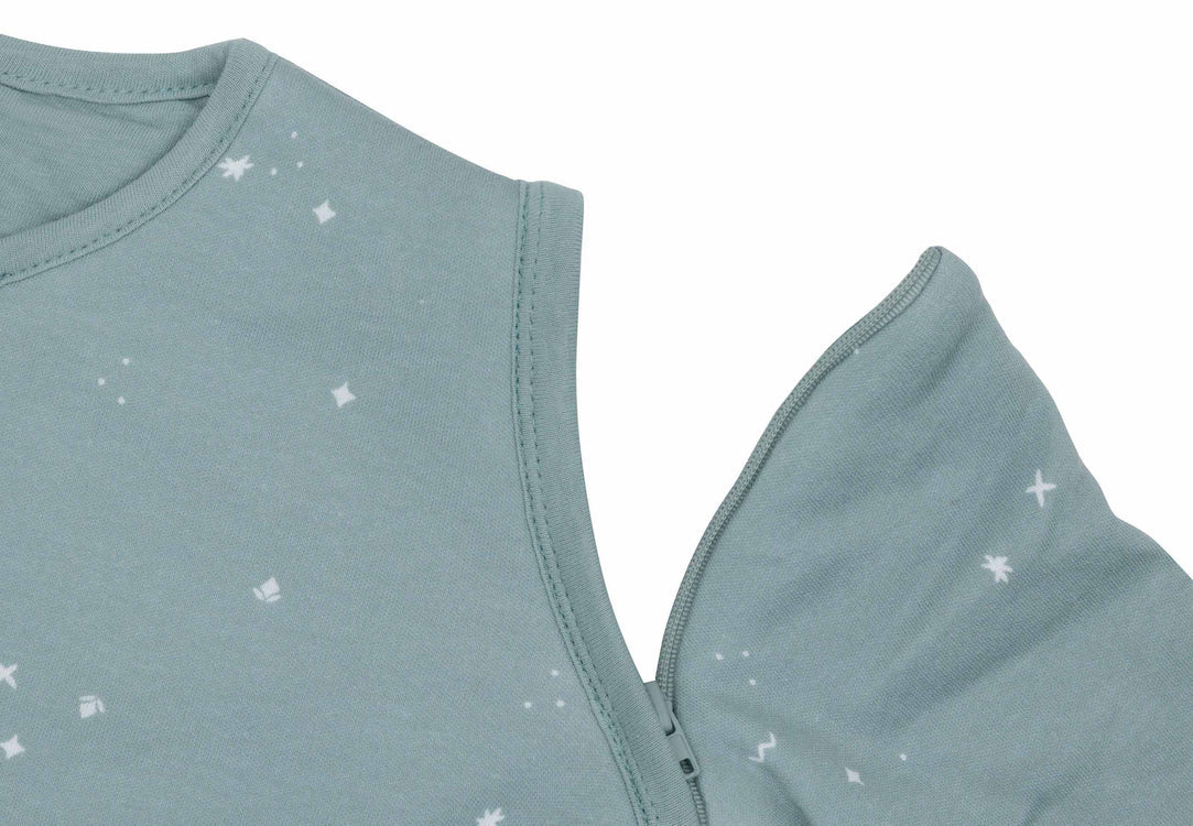 Jollein sovepose med aftagelige ærmer Twinkling - Sea Green