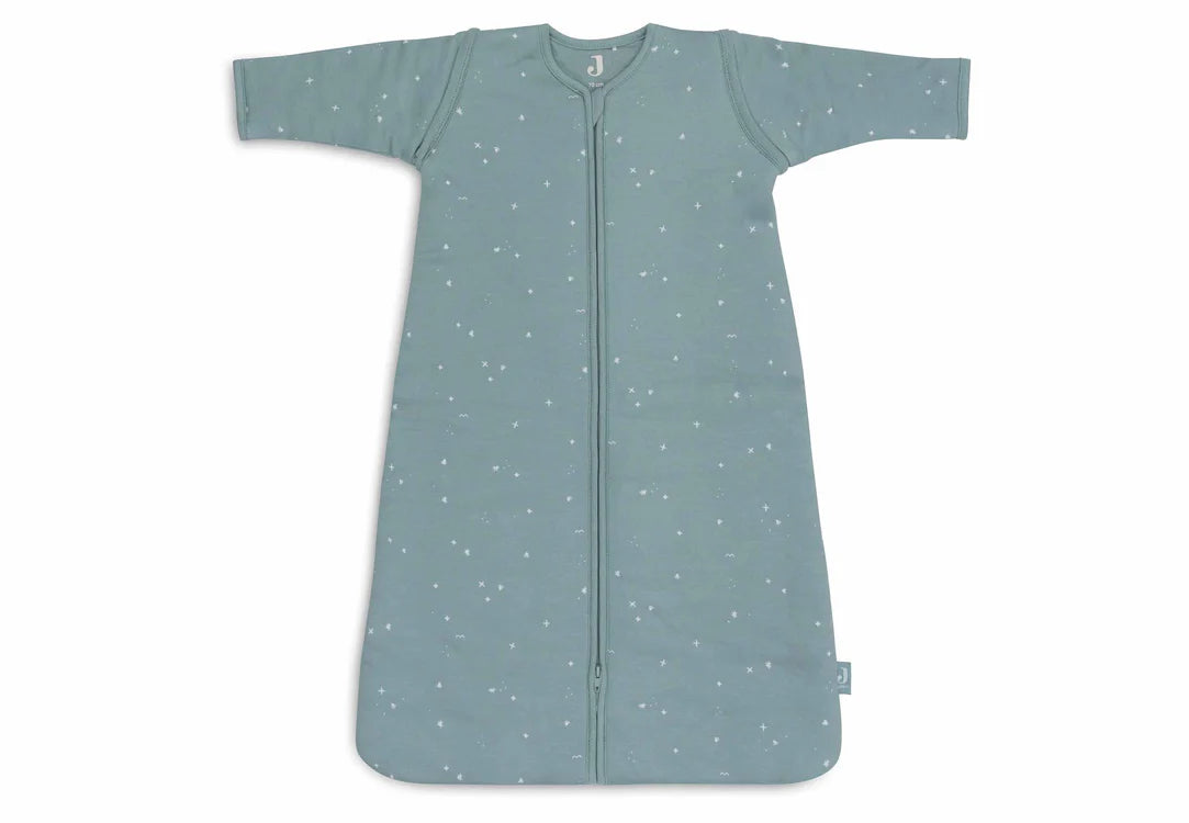 Jollein sovepose med aftagelige ærmer Twinkling - Sea Green
