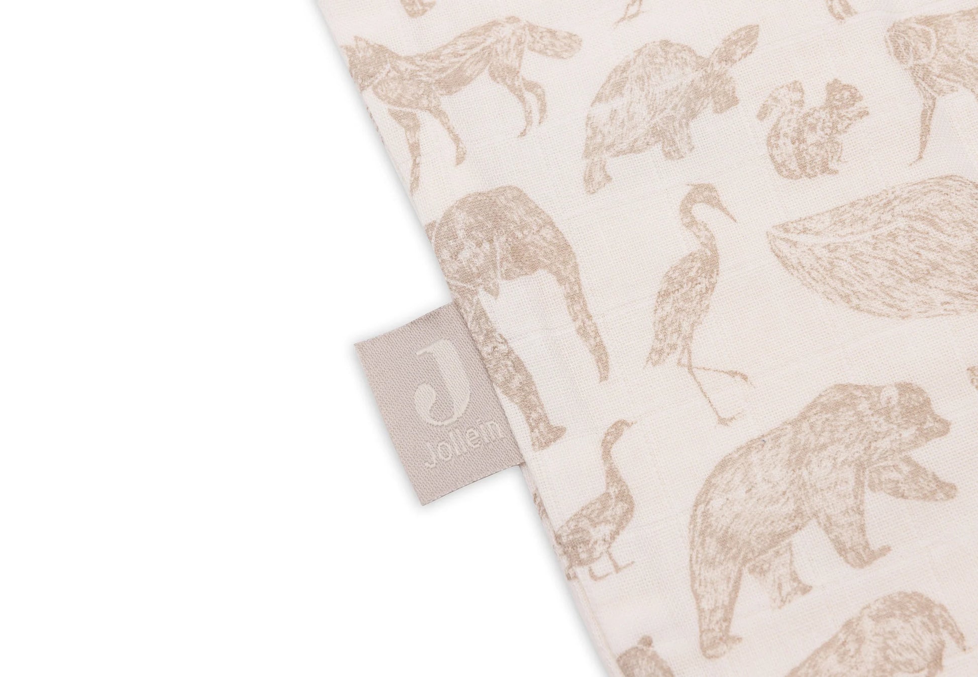 Jollein musselin sovepose Animals - Nougat