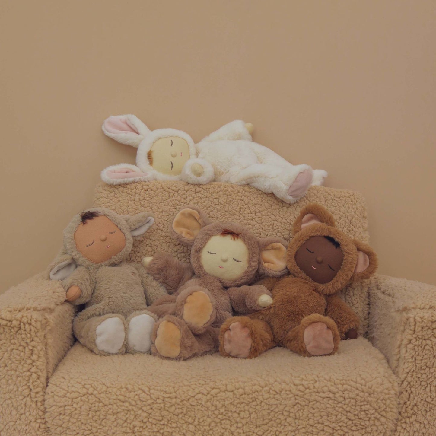 Olli Ella bamse Cozy Dinkums Bunny Moppet