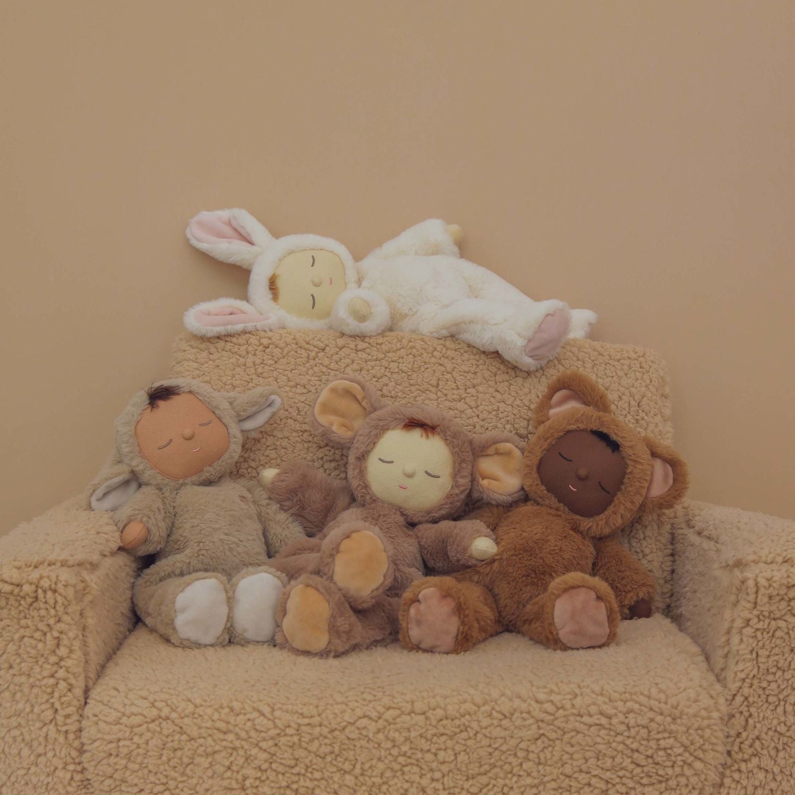 Olli Ella bamse Cozy Dinkums Bunny Moppet