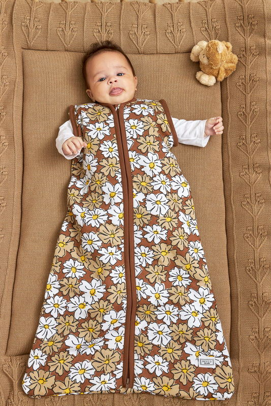Meyco sovepose Vintage Flower Taupe