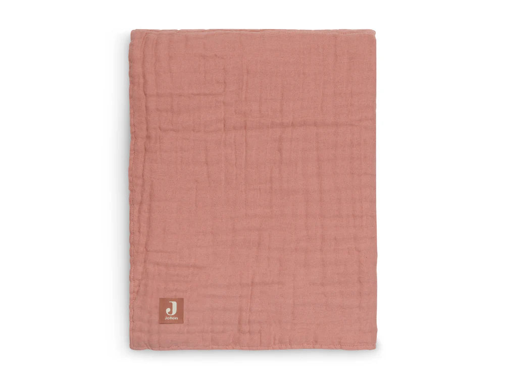 Jollein babytæppe muslin Rosewood