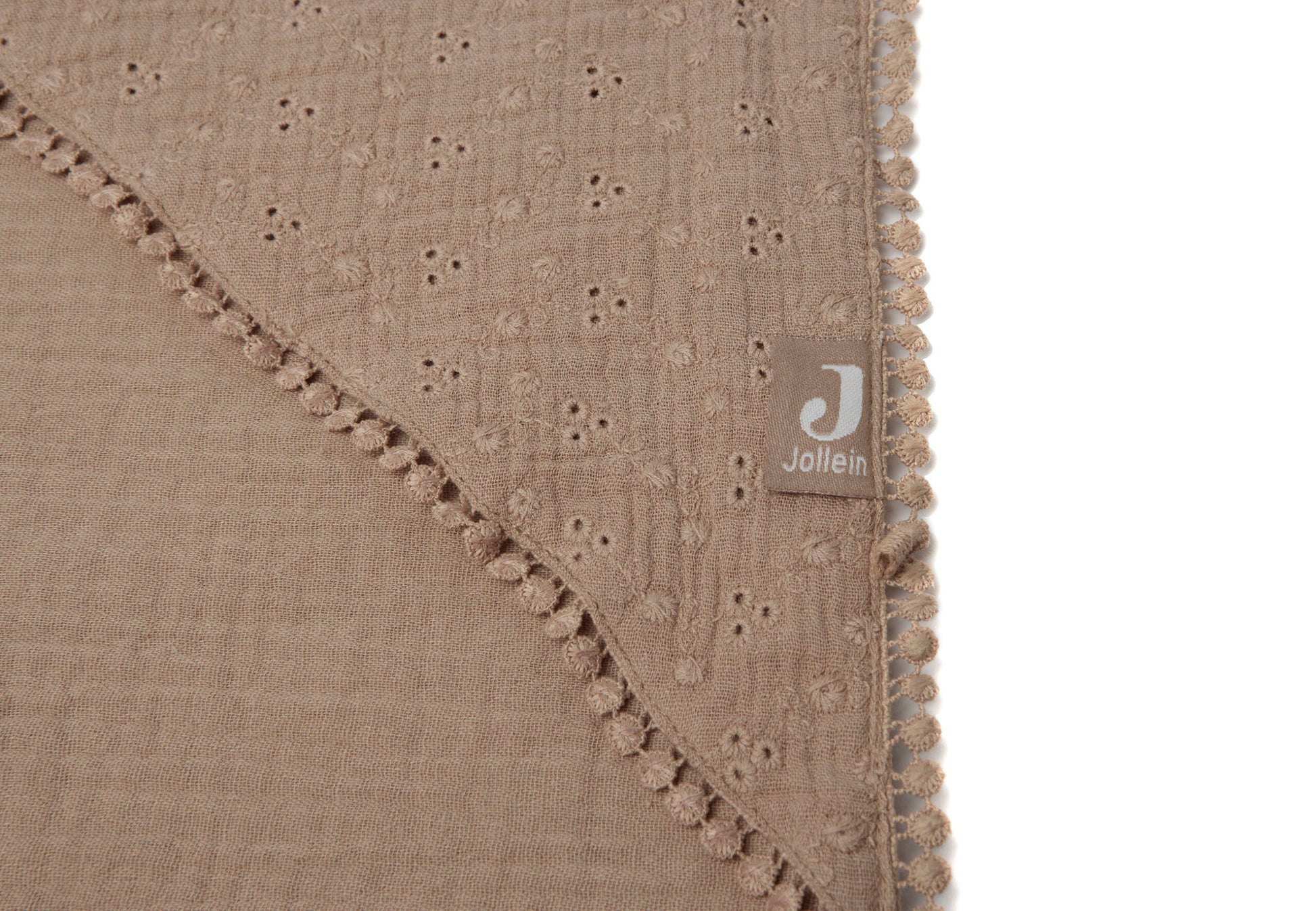 Jollein babyhåndklæde Embroidery Biscuit