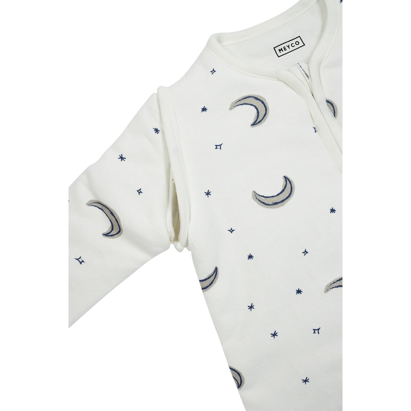 Meyco sovepose med aftagelige ærmer - Moon Indigo