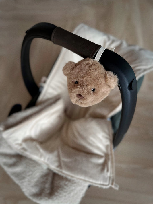 Flow Amsterdam hjertelydsbamse Lou On the Go Brun