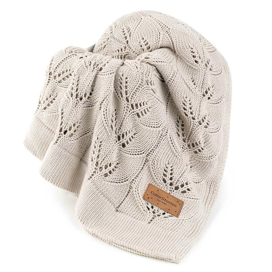 ColorStories bambus babytæppe Ivi lys beige