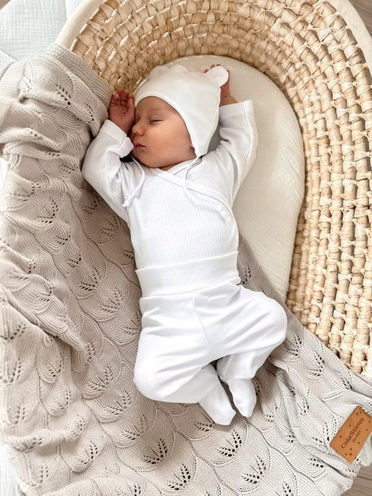 ColorStories bambus babytæppe Ivi lys beige