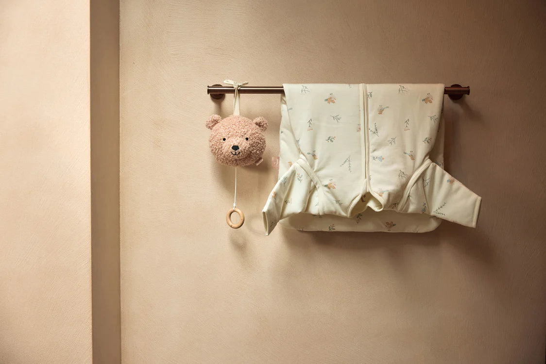 Jollein Musik Uro Teddy Bear Wild Rose