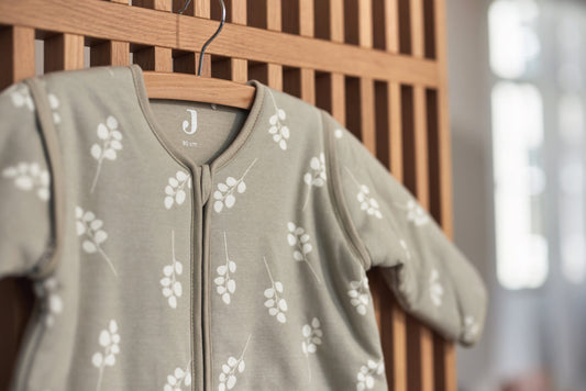 Jollein sovepose med aftagelige ærmer Twig Olive Green