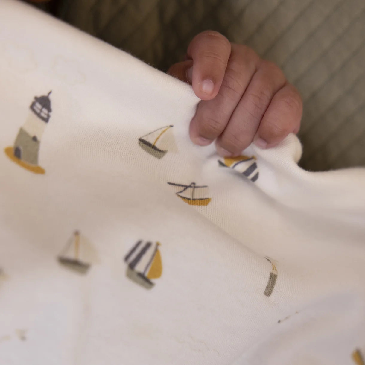 Little Dutch babysengetøj Sailors Bay White
