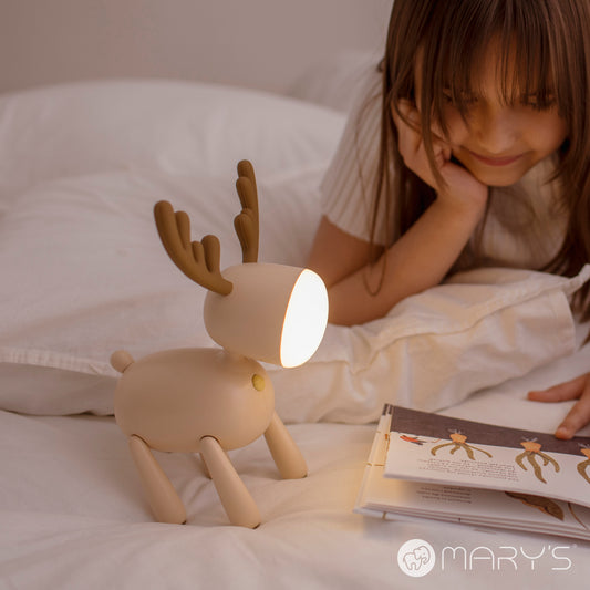 Mary's natlampe Deer Beige