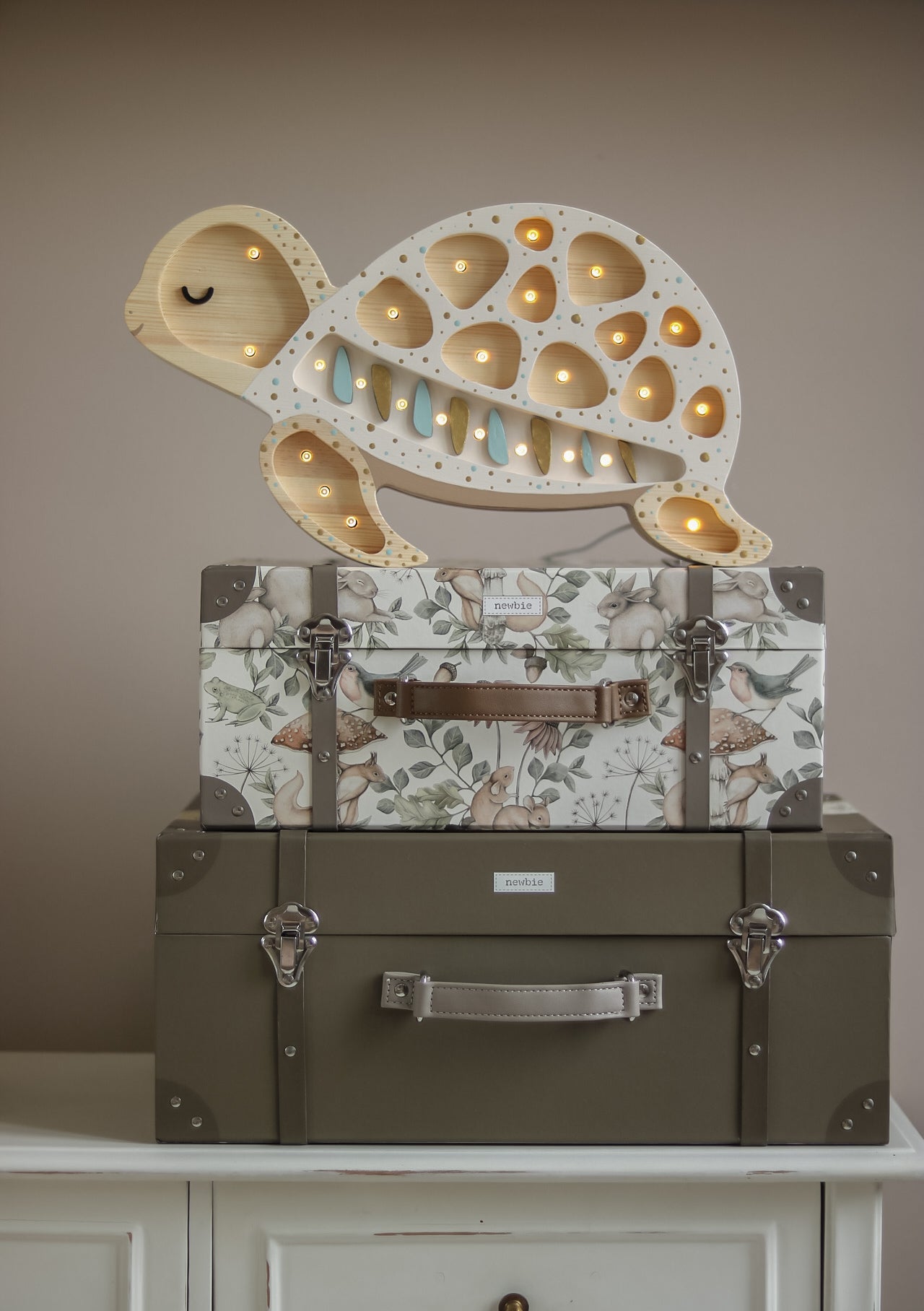 Little Lights Turtle lampe Albino Sprinkles