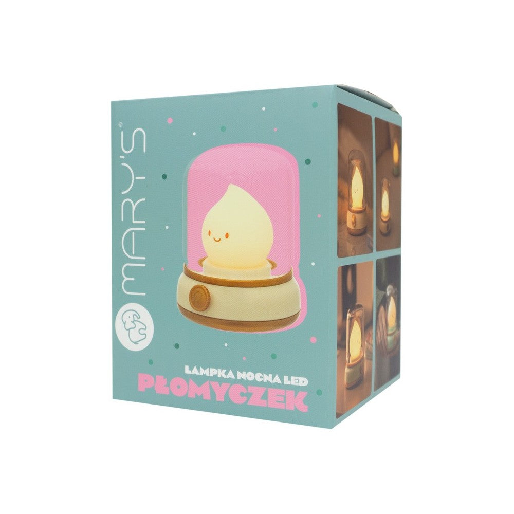 Mary's natlampe Flame Yellow