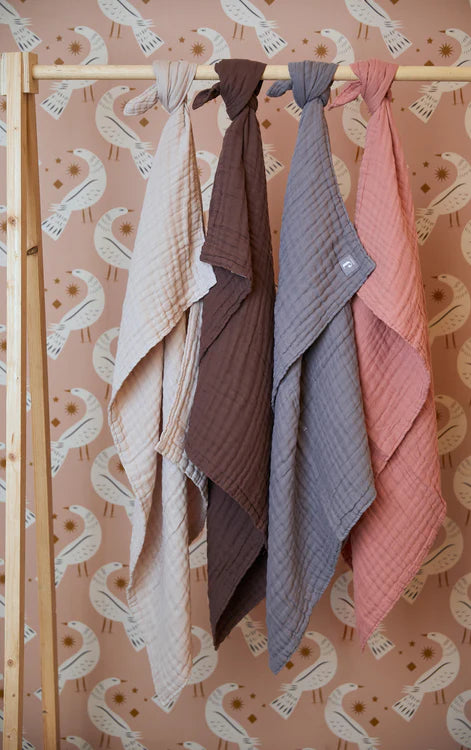 Jollein babytæppe muslin Chestnut