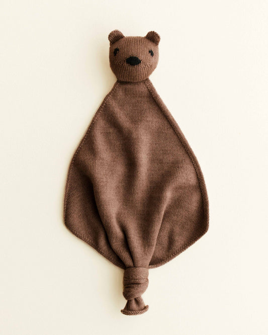 Hvid Teddy Tokki nusseklud Merinould - Mocha