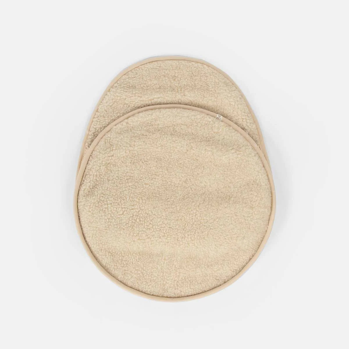 Merinould kørepose til autostol - Beige