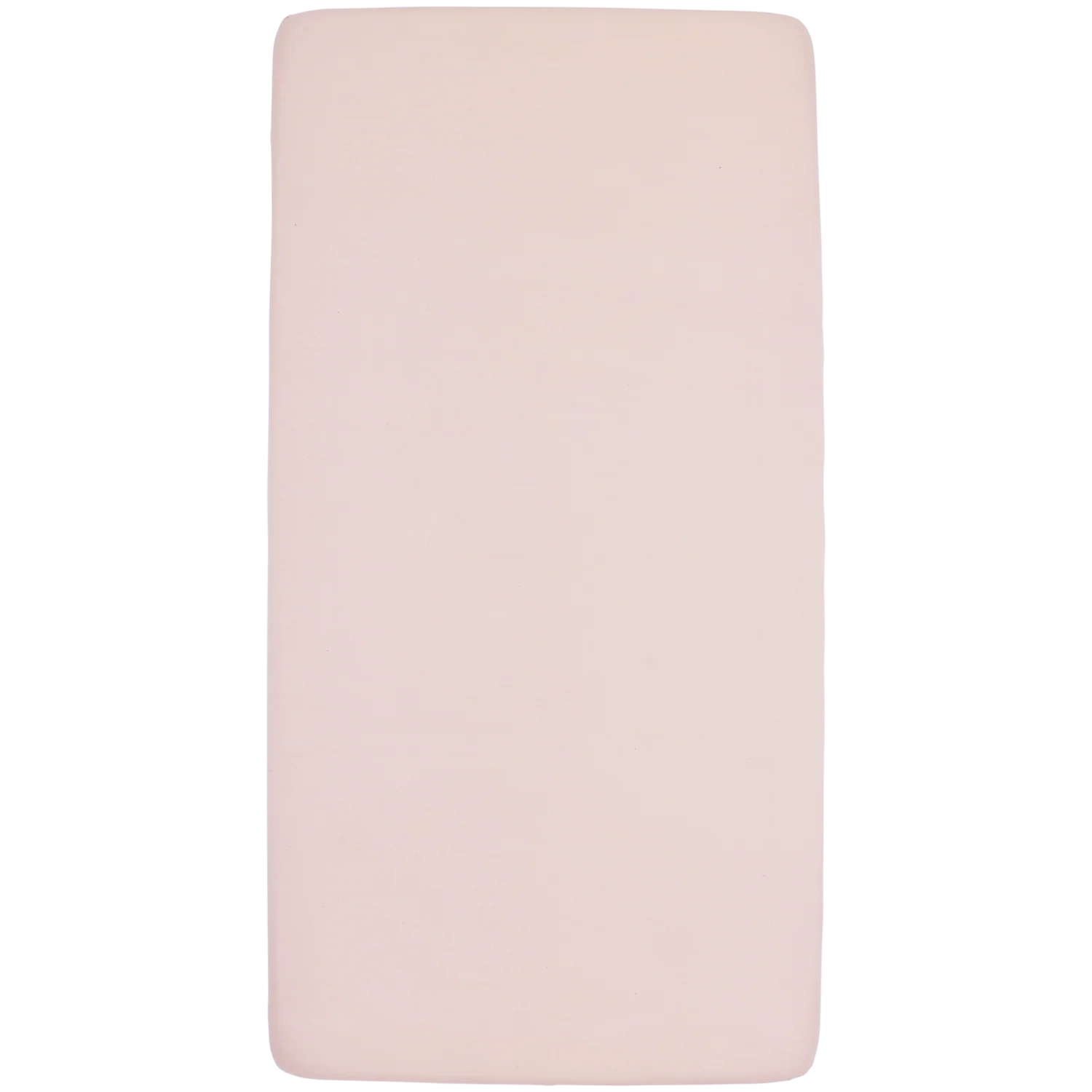 Meyco ensfarvet jersey lagener i soft pink – 60x120 cm til tremmeseng