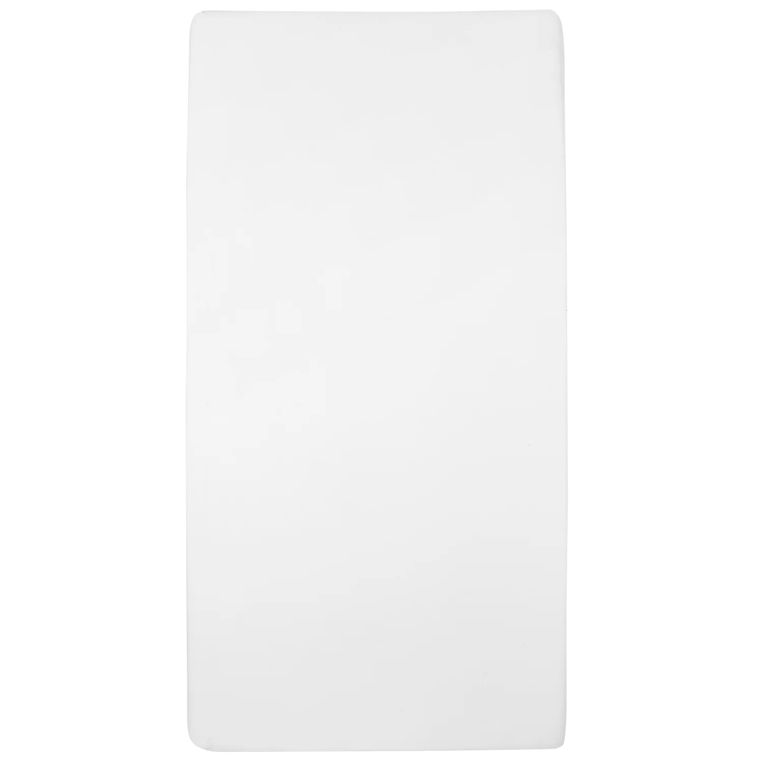 Meyco ensfarvet jersey lagener i hvid – 60x120 cm til tremmeseng