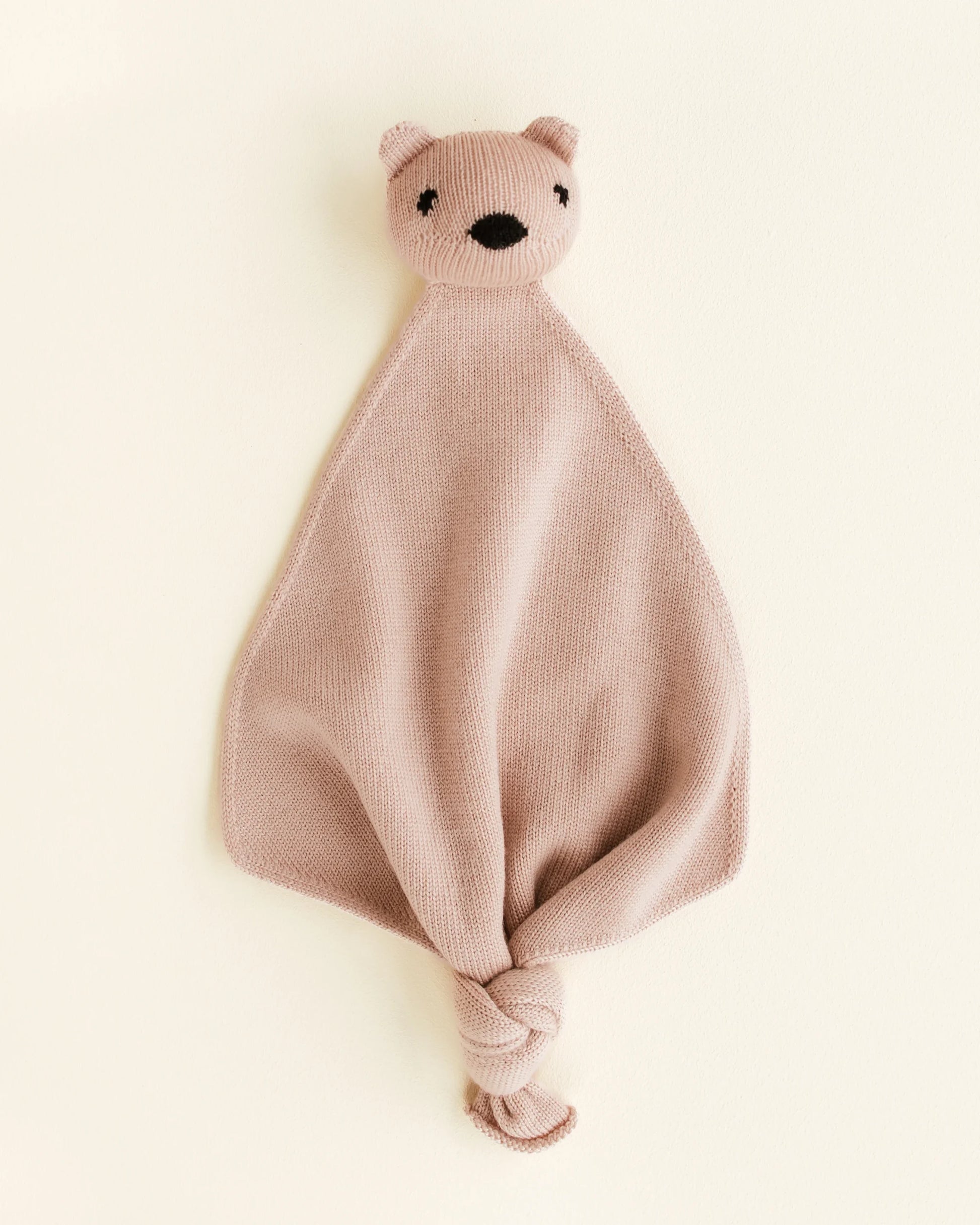 Hvid Teddy Tokki nusseklud Merinould - Apricot