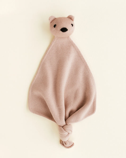 Hvid Teddy Tokki nusseklud Merinould - Apricot