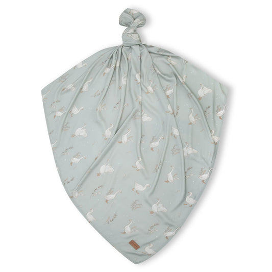 ColorStories bambus muslin svøb Happy Goose Olive
