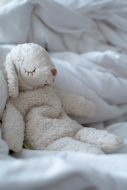 Varmebamse fra Senger Naturwelt - Lille får - Linen