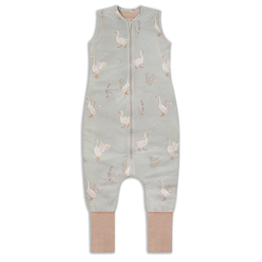ColorStories sovepose med ben Happy Goose Olive 2-4 år