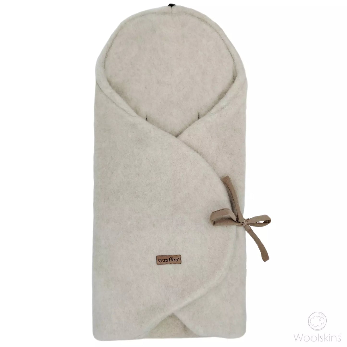 Svøb kørepose i uld - Sierra Beige