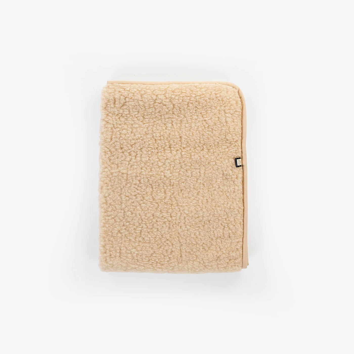 Uldtæppe i merinould - Beige