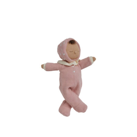 Dozy Dinkum dukke Toadstool Pip fra Olli Ella – blød og tryg første dukke til baby fra Mrs. Mama.