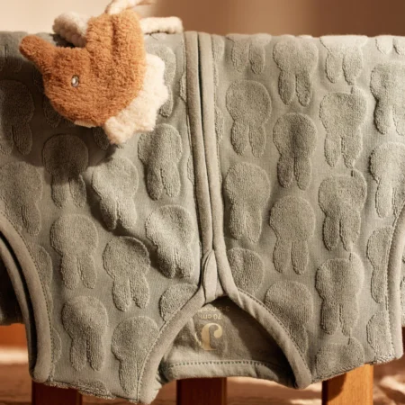 Jollein sovepose TOG 0.5 i grøn – let og åndbar sommersovepose til baby med blødt materiale og god komfort